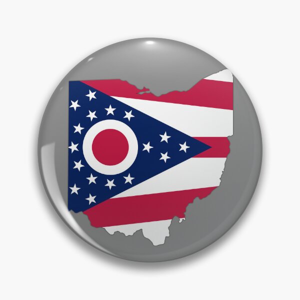 Item preview, Buckeye State Flag Map, Ohio State Pride and Heritage designed and sold by mashmosh.