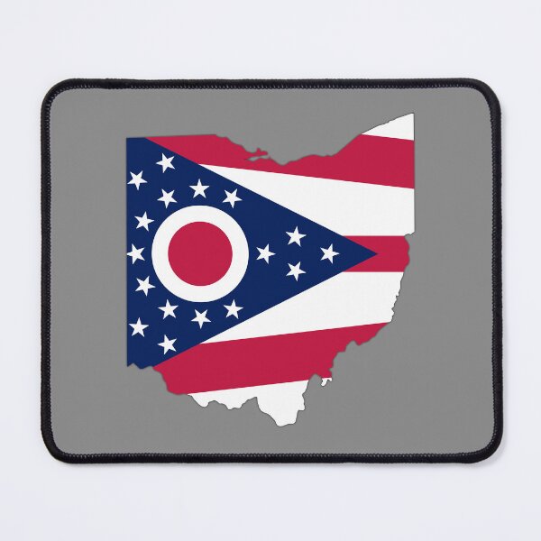 Item preview, Buckeye State Flag Map, Ohio State Pride and Heritage designed and sold by mashmosh.