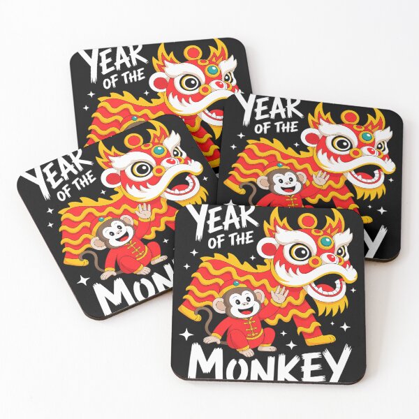 Item preview, Year Of The Monkey Chinese Lunar New Year-Photoroom  designed and sold by MyzoToyota.