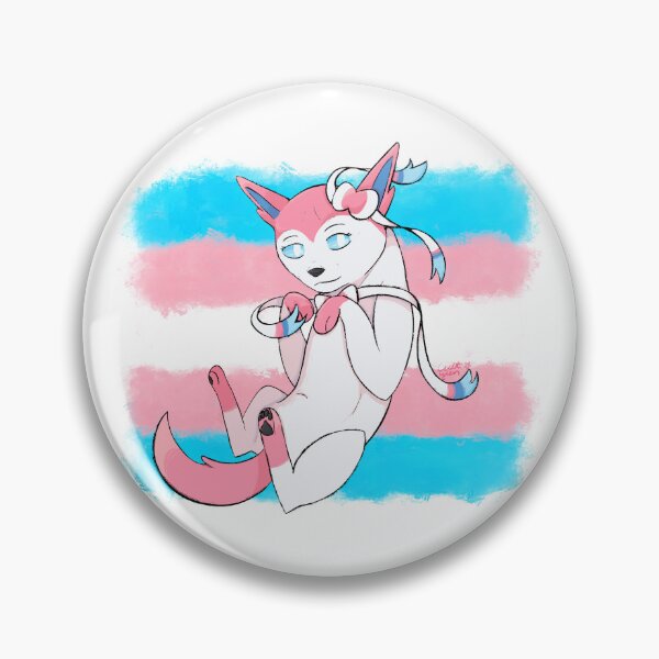 Item preview, Sylveon Trans Pride designed and sold by cultyeenart.