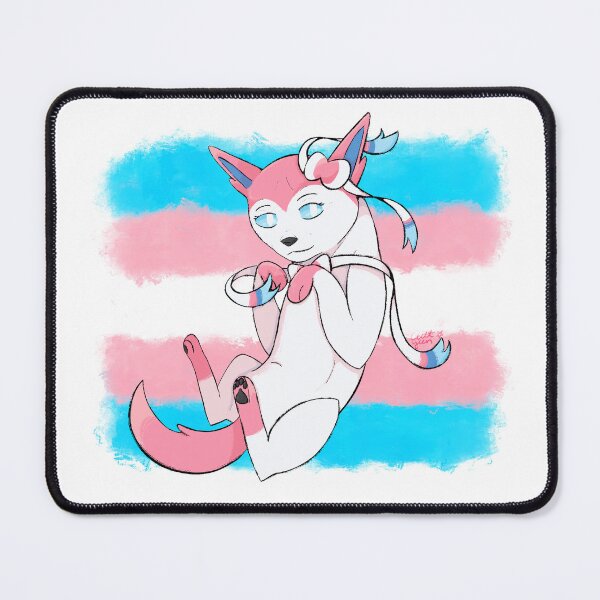 Item preview, Sylveon Trans Pride designed and sold by cultyeenart.