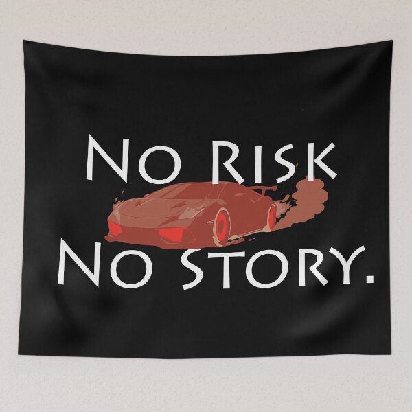 Item preview, No Risk No Story T-Shirt designed and sold by XTSTUDIOART.