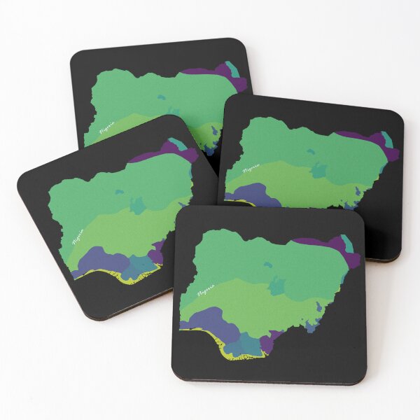 Item preview, Sketching Color Into the Earth - Nigeria designed and sold by AceMaps7.