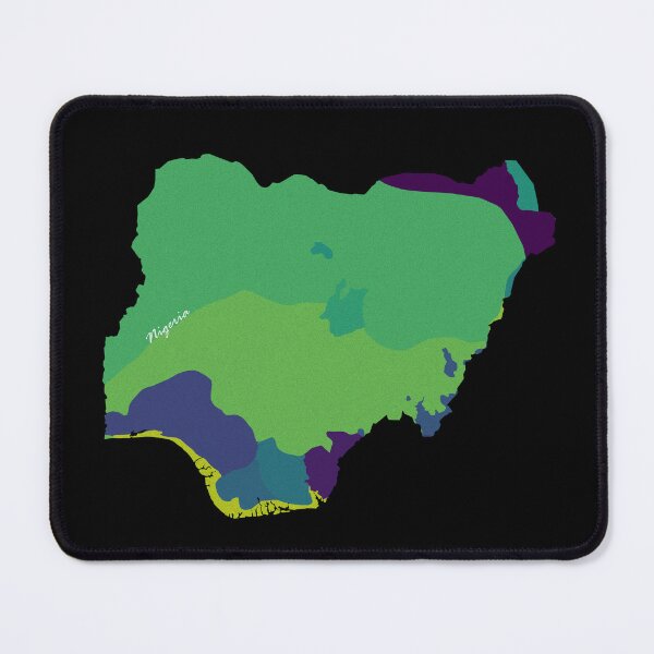Item preview, Sketching Color Into the Earth - Nigeria designed and sold by AceMaps7.