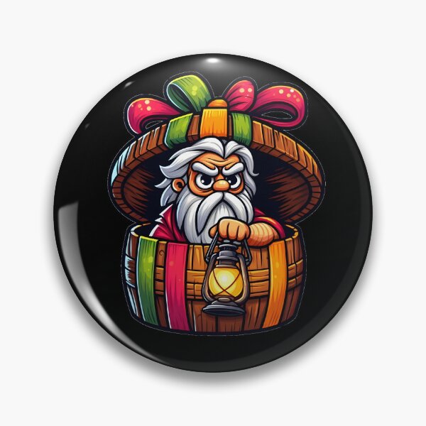 Item preview, Diogenes in a Gift Barrel - Cynical Philosophy Holiday Design designed and sold by GREENZ0NE.