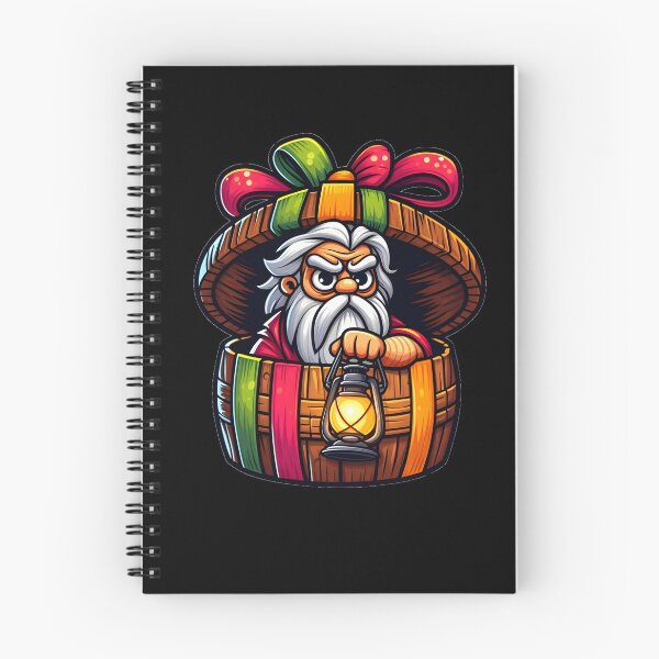 Item preview, Diogenes in a Gift Barrel - Cynical Philosophy Holiday Design designed and sold by GREENZ0NE.