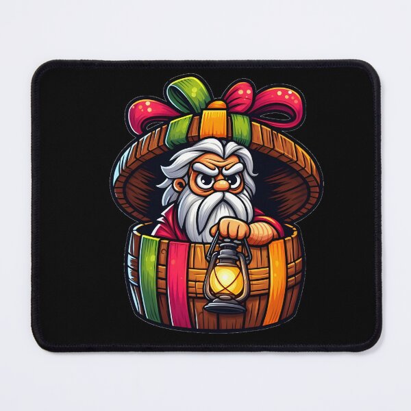 Item preview, Diogenes in a Gift Barrel - Cynical Philosophy Holiday Design designed and sold by GREENZ0NE.