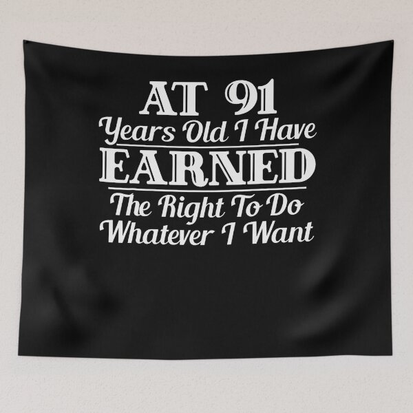 Item preview, Funny 91St Birthday Gift Shirt - 91 Year Old Funny Shirt designed and sold by TysonLangosh.