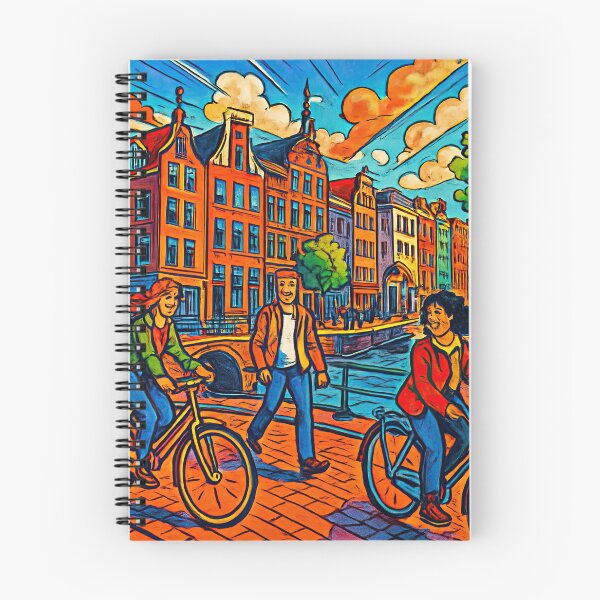 Item preview, Amsterdam, city | Comics style - Cartoon designed and sold by ComicsFactory.