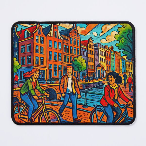 Item preview, Amsterdam, city | Comics style - Cartoon designed and sold by ComicsFactory.
