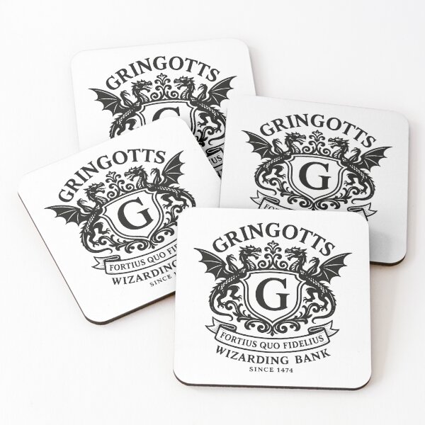 Item preview, Gringotts Wizarding Bank Crest – Arcane Dragon Emblem designed and sold by agearb.