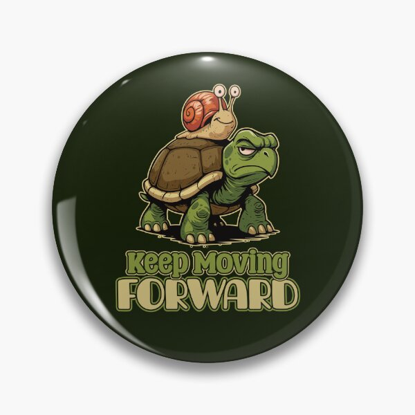 Item preview, Cartoon Turtle and Snail Motivation Quote designed and sold by TheJollyDoodle.