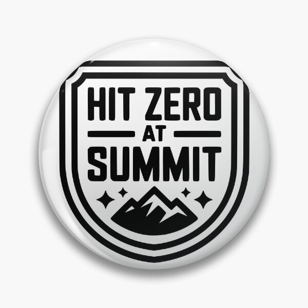 Item preview, Hit Zero at Summit designed and sold by FloraliteCo.