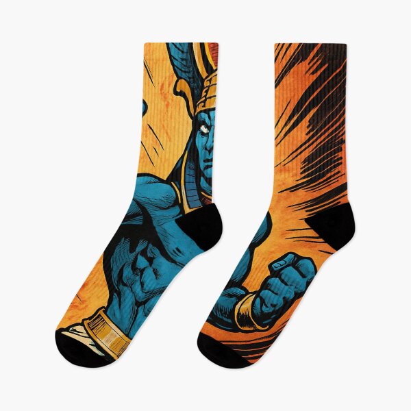 Item preview, Amun, Egyptian blue god | Comics style - Cartoon designed and sold by ComicsFactory.