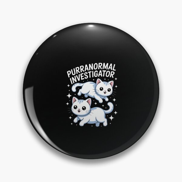 Item preview, Purranormal Investigator Paranormal Investigator Ghost Cat Men Women Kids  designed and sold by visionnen.