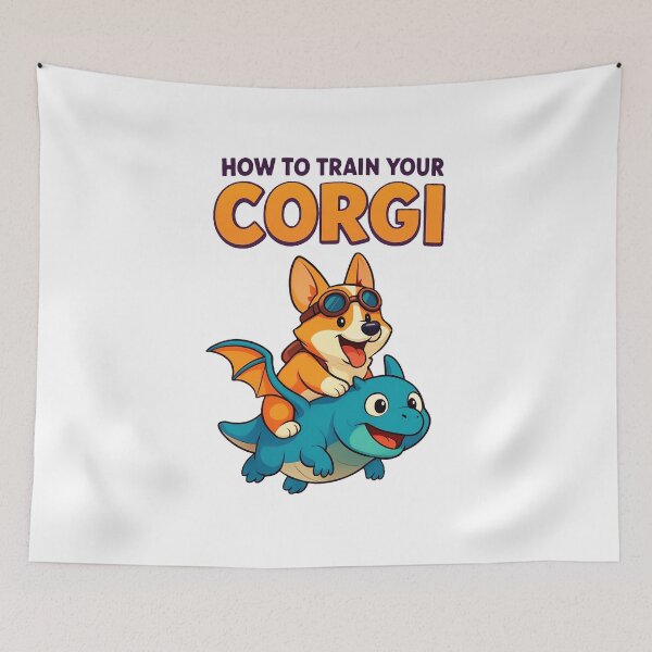 Item preview, How To Train Your Corgi  designed and sold by iaactabased.