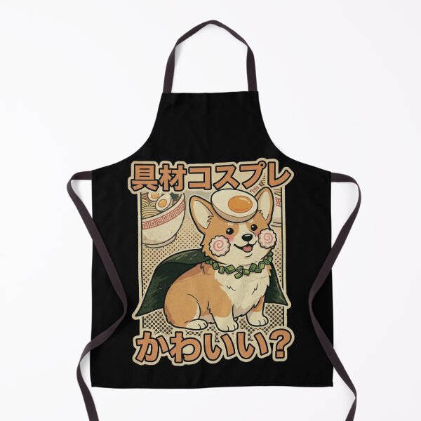 Item preview, Cute Corgi Ramen Ingredient Cosplay - Kawaii Japanese Food Dog Design designed and sold by Bongocomic.