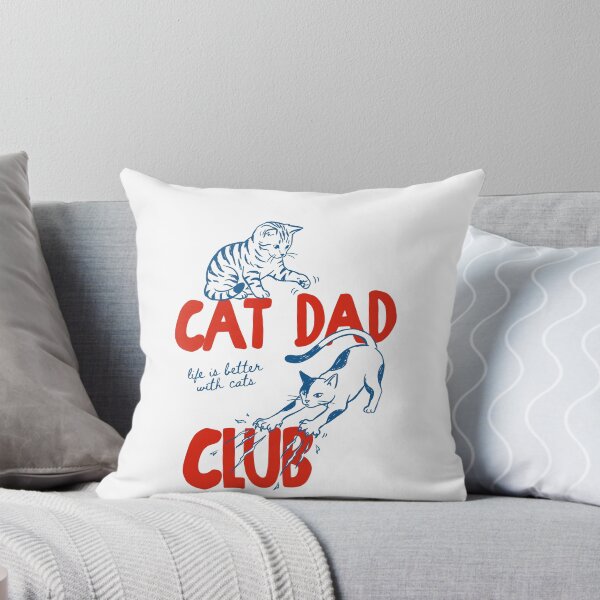 Item preview, Cat Dad Cat Dad Club Funny Cat Cat Lover New Cat Dad Pet Parent (ON BACK) designed and sold by Sendowart.