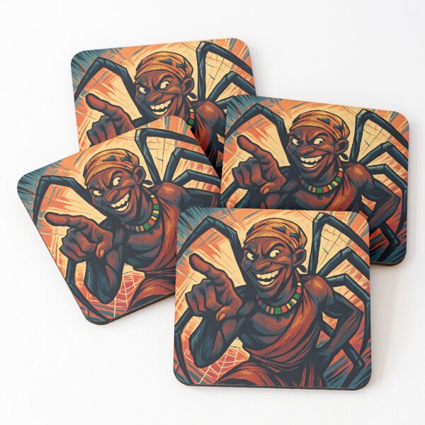 Item preview, Anansi, African trickster spider god | Comics style - Cartoon designed and sold by ComicsFactory.