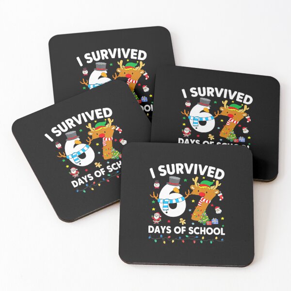 Item preview, I Survived 67 Days Of School Funny Meme Six Seven Christmas  designed and sold by JEFDodsonArt.