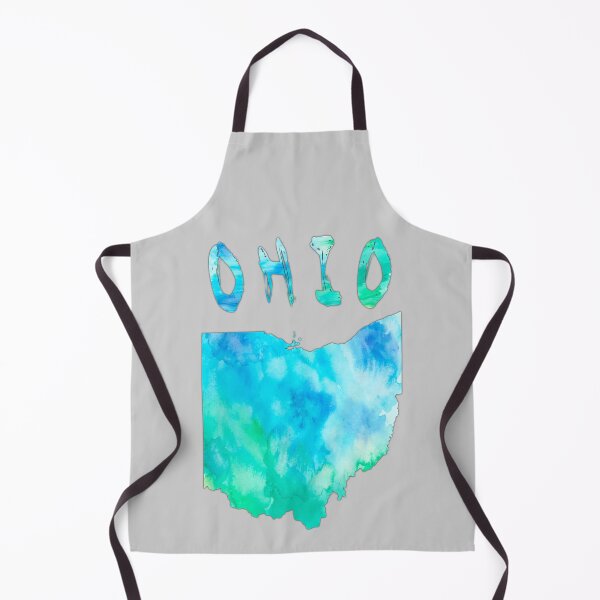 Item preview, Vibrant Ohio Watercolor Map - Artistic State Outline designed and sold by mashmosh.