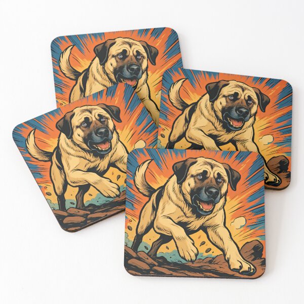 Item preview, Anatolian Shepherd Dog | Comics style - Cartoon designed and sold by ComicsFactory.