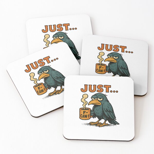 Item preview, Fcawf Just F Caw F Raven Crow Coffee Funny Fawk Off  designed and sold by tadmercado.