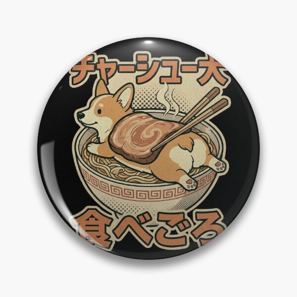 Item preview, Chashu Corgi Ramen Dog - Funny Japanese Noodle Lover & Kawaii Pet Design designed and sold by Bongocomic.