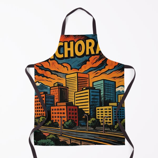 Item preview, Anchorage, city | Comics style - Cartoon designed and sold by ComicsFactory.