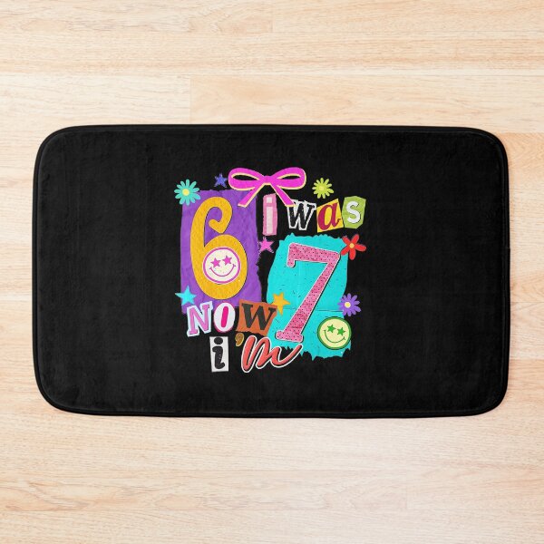 Item preview, I Was 6 Now Im 7 67 Six Seven Meme 7 Years Old Birthday  designed and sold by gladysenglish.