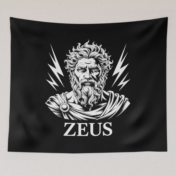 Item preview, Zeus God Lightning Greek Mythology  designed and sold by visionnen.