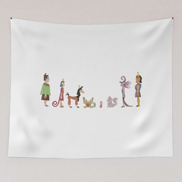 Item preview, The Emperor's New Groove Papercut designed and sold by Art and Stuff by Sam.