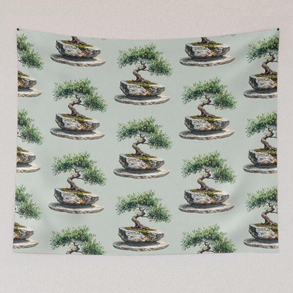 Item preview, Olive bonsai on a stone slab designed and sold by LiskoDesign.