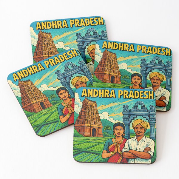 Item preview, Andhra Pradesh | Comics style - Cartoon designed and sold by ComicsFactory.