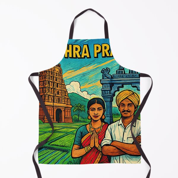 Item preview, Andhra Pradesh | Comics style - Cartoon designed and sold by ComicsFactory.