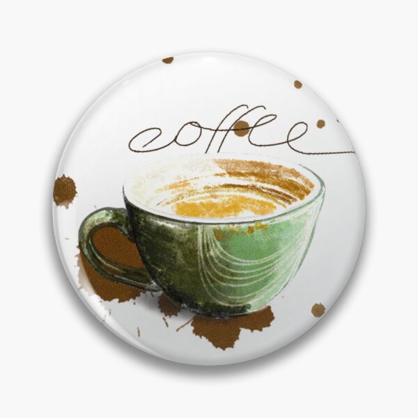 Item preview, Artistic Coffee Cup Illustration designed and sold by ShykShop.