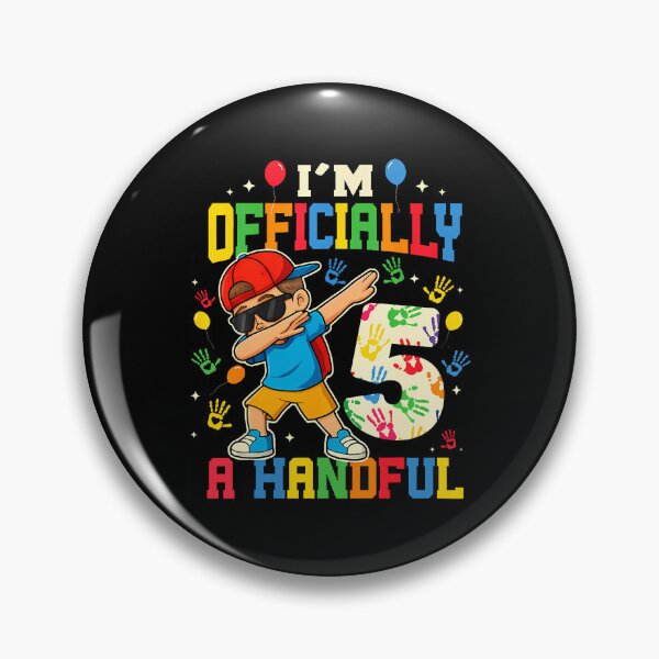 Item preview, Kids I'M Officially A Handful Five Cool 5Th Birthday Turning designed and sold by TysonLangosh.