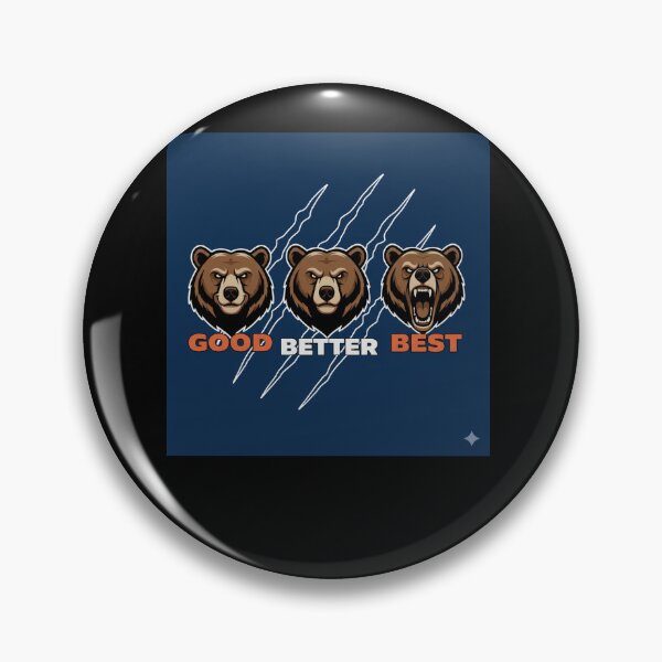 Item preview, Ben Johnson Good Better Best Bears designed and sold by Sendowart.