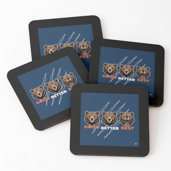 Item preview, Ben Johnson Good Better Best Bears designed and sold by Sendowart.