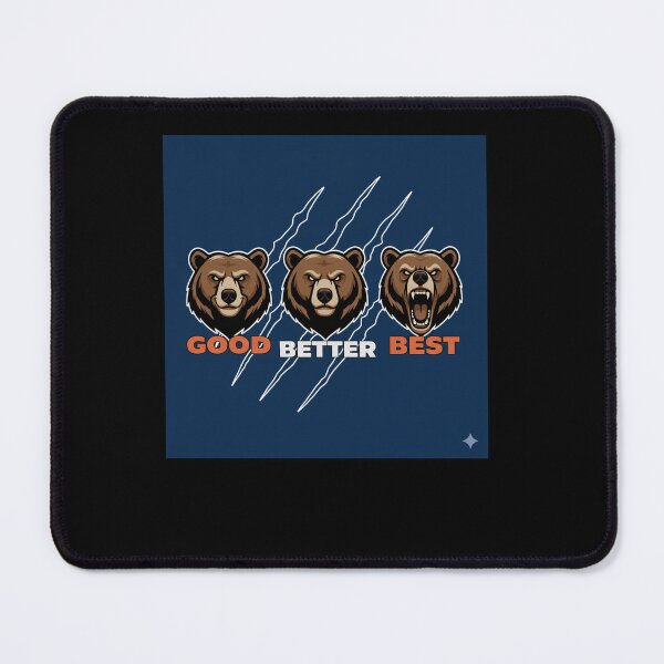 Item preview, Ben Johnson Good Better Best Bears designed and sold by Sendowart.