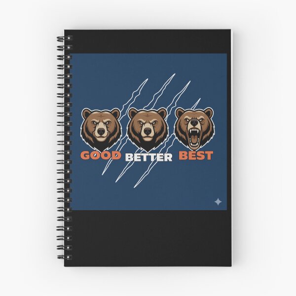 Item preview, Ben Johnson Good Better Best Bears designed and sold by Sendowart.