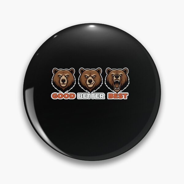 Item preview, Ben Johnson Good Better Best Bears designed and sold by Sendowart.