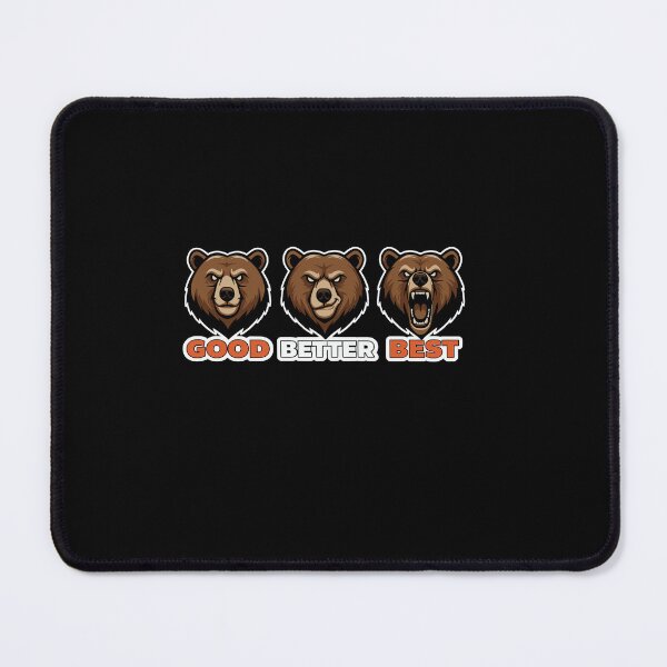 Item preview, Ben Johnson Good Better Best Bears designed and sold by Sendowart.
