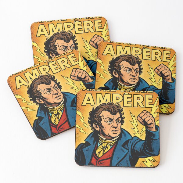 Item preview, Andre-Marie Ampere | Comics style - Cartoon designed and sold by ComicsFactory.