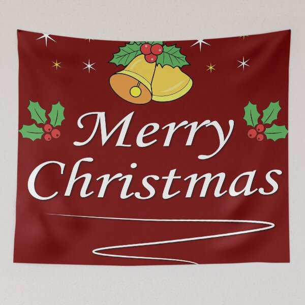 Item preview, Merry Christmas Bells Holly designed and sold by DesignOnTshirt.