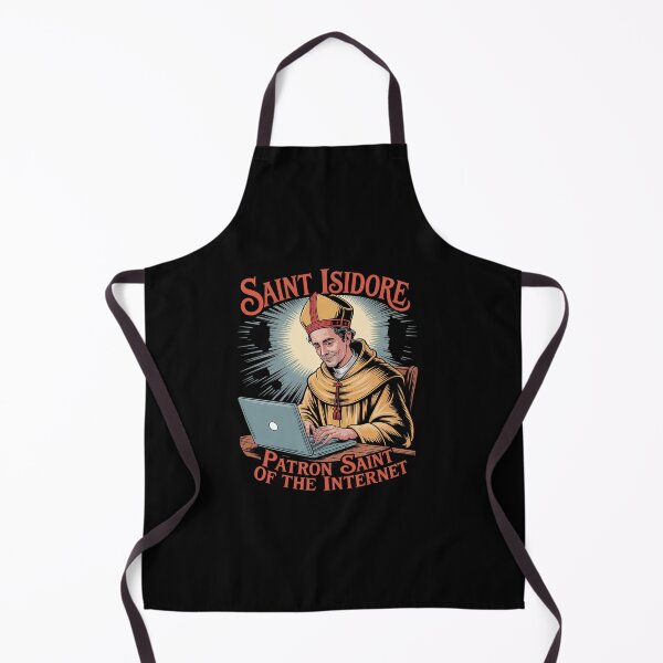 Item preview, St Isidore of Seville Saint Catholic Computer Internet  designed and sold by namibambam.