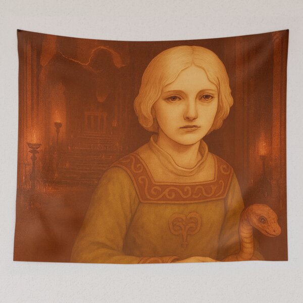 Item preview, Elden Ring Travel Poster - Volcano Manor, Mount Gelmir (Rya) designed and sold by PizzaBaratheon.