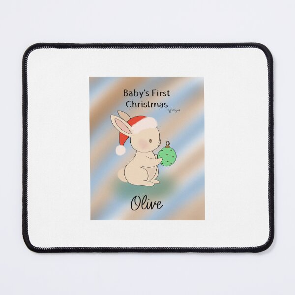 Item preview, Baby’s first Christmas - Olive designed and sold by effdesigns.