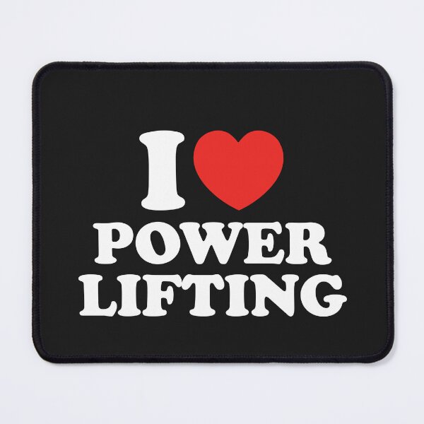 Item preview, I Love Powerlifting designed and sold by shitpostee.