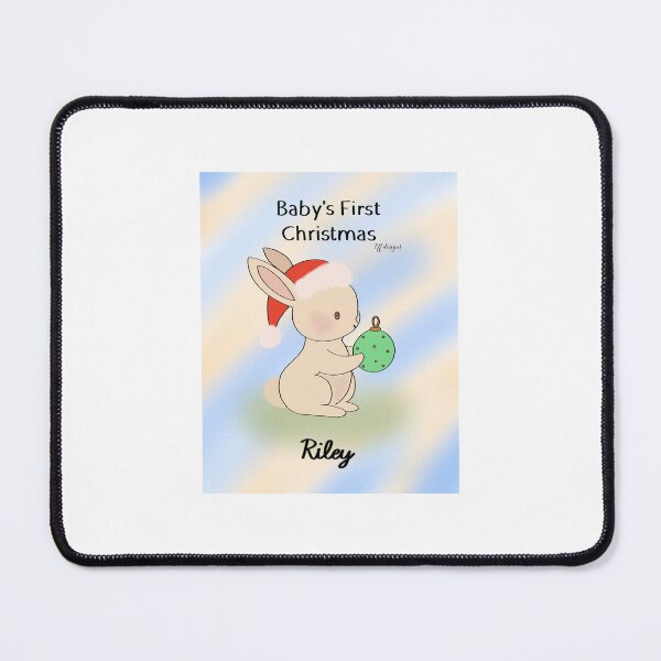 Item preview, Baby’s first Christmas - Riley designed and sold by effdesigns.